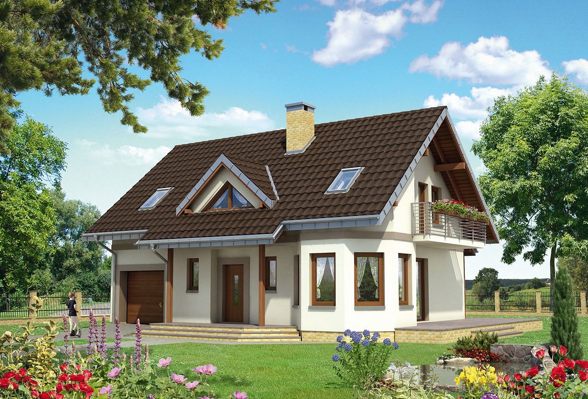 Проект дома DHF-9246-43